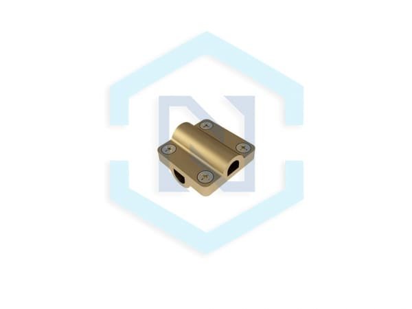 SQURE CLAMP FOR CIRCULAR CONDUCTOR